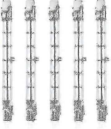 5個調光可能なR7s 118mm 300wハロゲンペンシルバルブ、ランドスケープ照明、セキュリティ、街路灯用