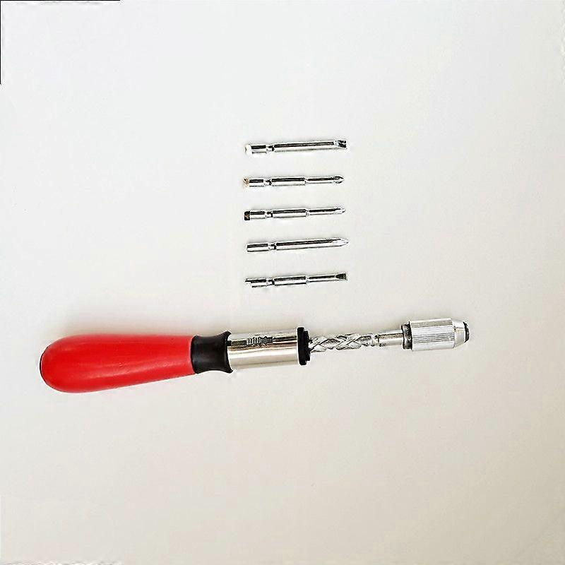 1 Set Ratchet Screwdriver: Ratcheting Screwdriver With Reversible Function - Semi-Automatic Screw Driver - For Tight Spaces Home Repair Diy Projects