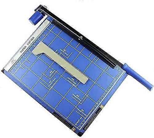 Scissors for cutting paper, A4 paper cutter, manual cutter, for office, home, school (color: blue) 300*250mm