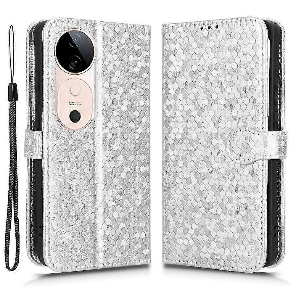 Wallet Case with Dot Pattern for Compatible Brand 5G PU Leather Phone Cover