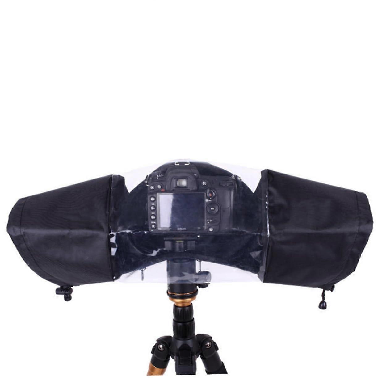 Camera Rain Cover SLR Lens Protective Case Zip Closure For Tripod Mounting DSLR Lens Protector