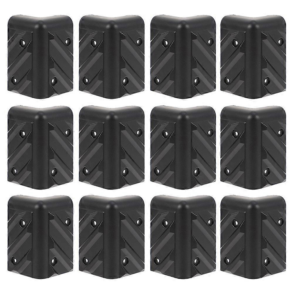12pcs Angle Corner Protector Cabinet Speaker Corners Protector Plastic Guards
