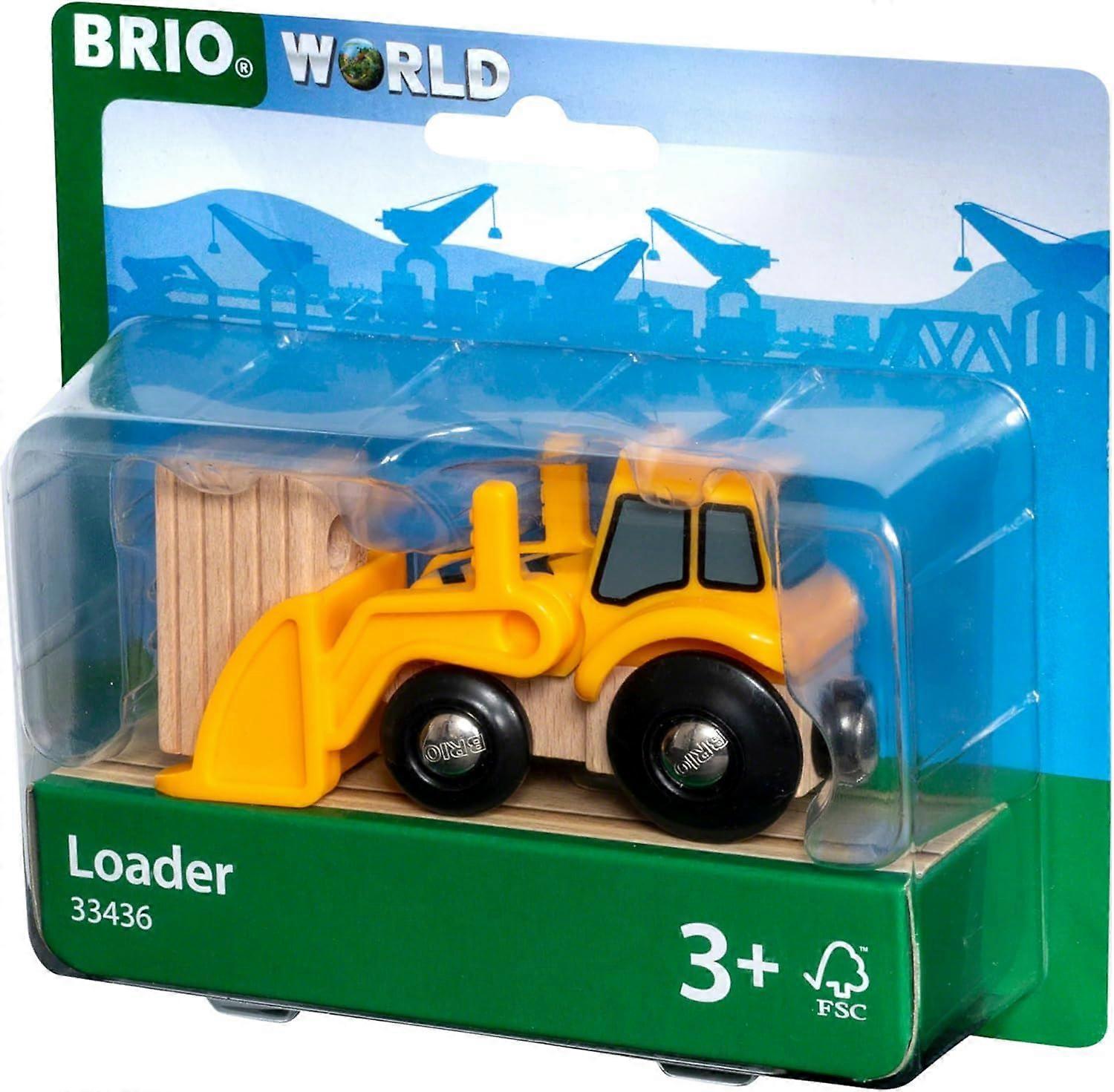 BRIO - World Farm Tractor Loader Toy