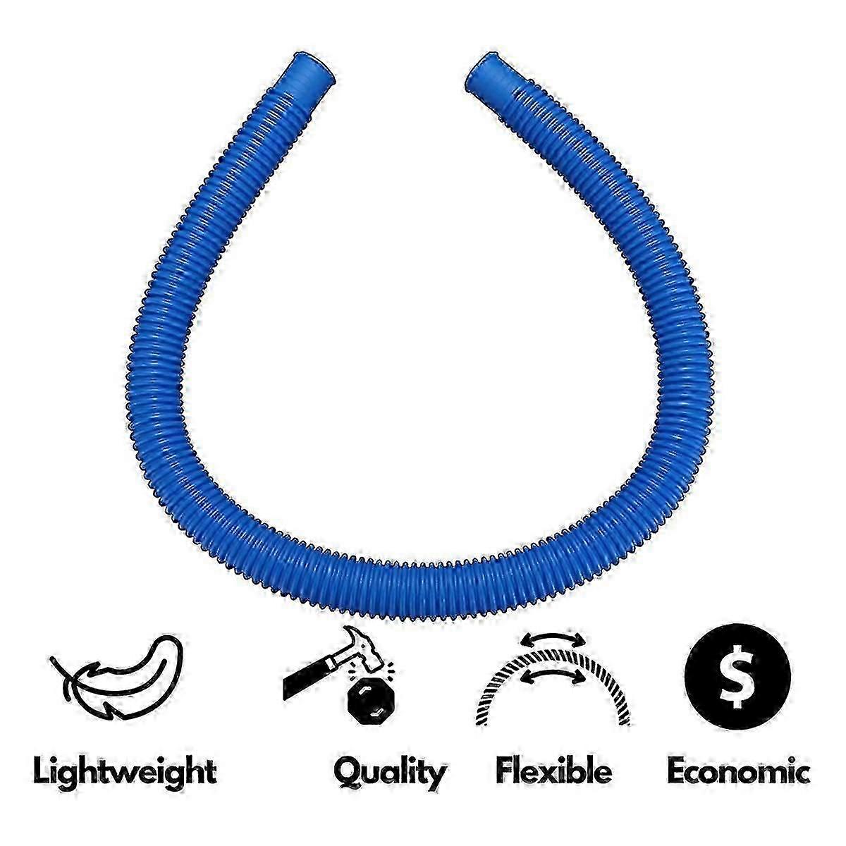 Pool Pump Replacement Hose,1.5M for Compatible with Filter Pump 300,330,530 and 1000 Pool Include 6