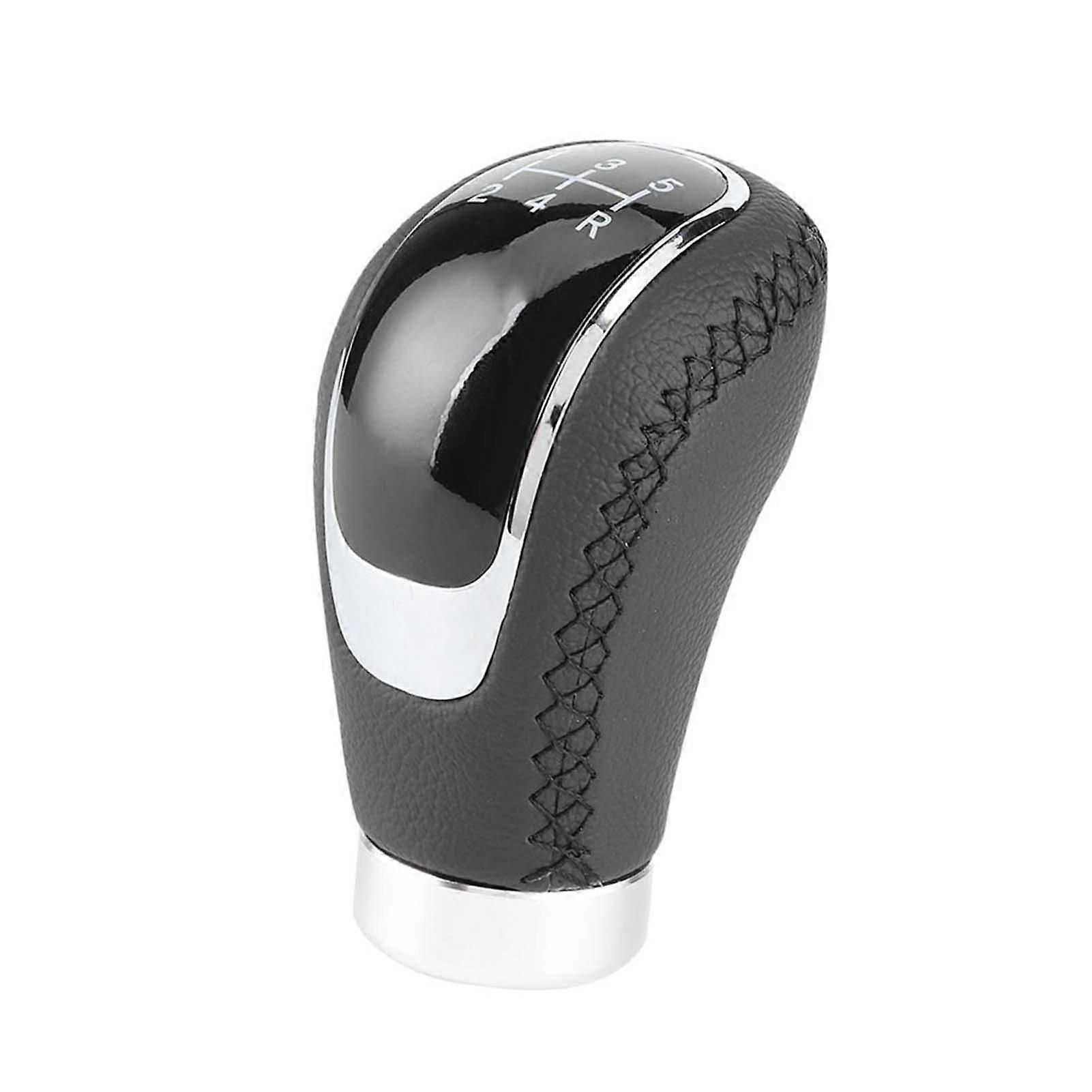 5 Speed Gear Shift Knob with Dust Cover Boot 71775051 Fit for Fait Panda 500 500C