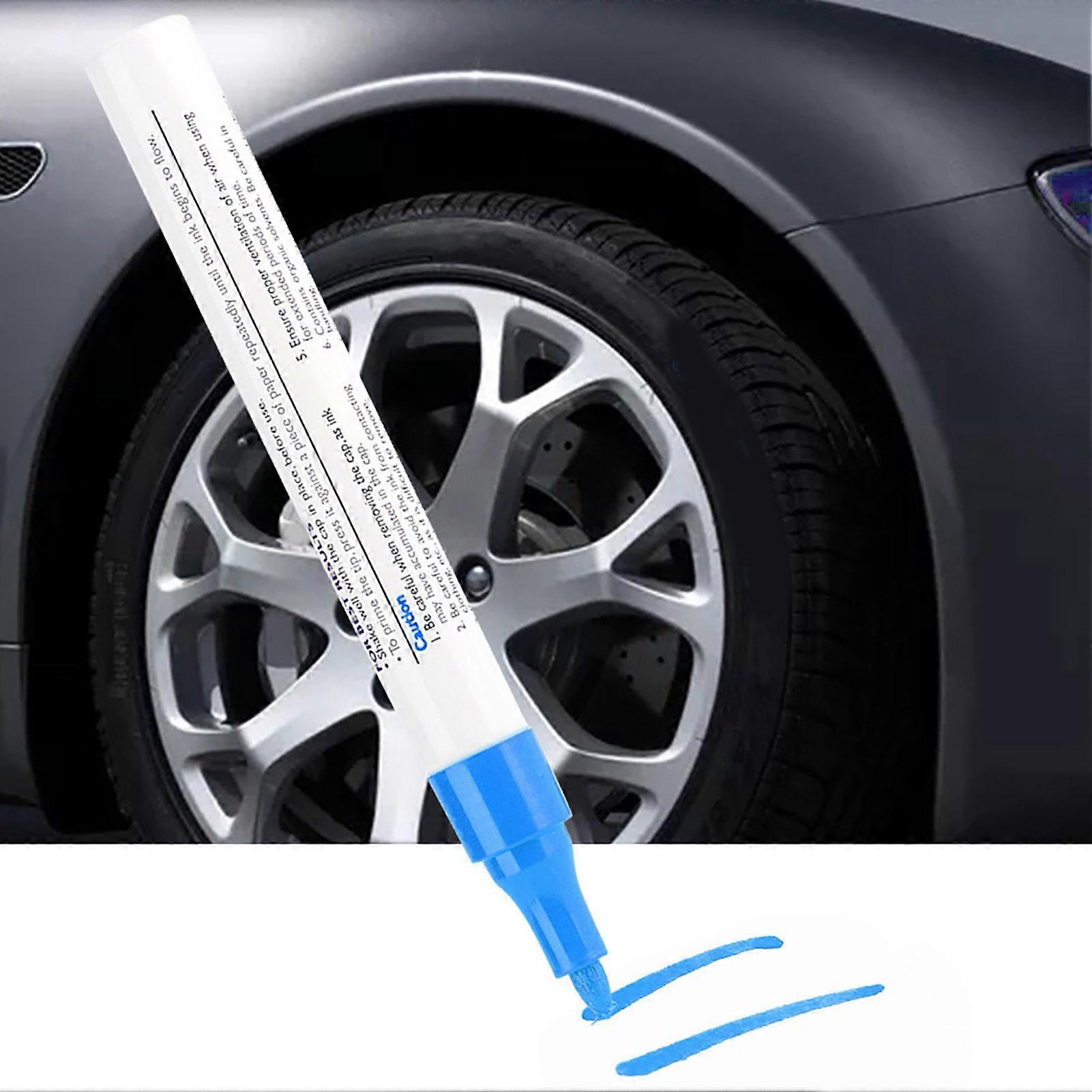 1 pcs Waterproof Professional Car Pencil Tire Paint Pen Mark Pens (red)