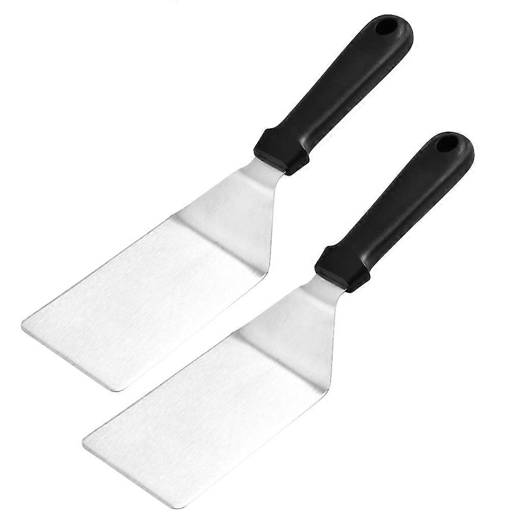 Spatulas Metal Cooking Assorted Color 29.5x7.5x7.5cm Teppanyaki 2Pcs