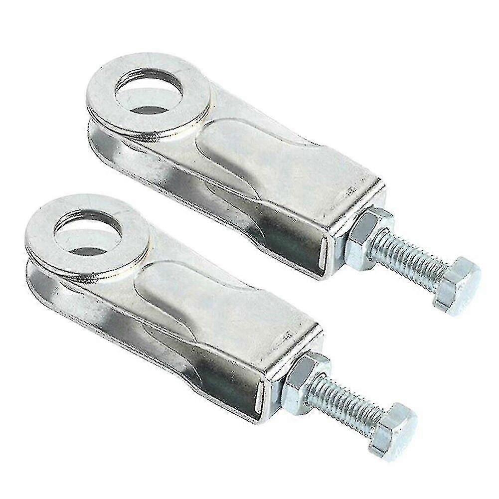 New Chain Regulator Chain Adjuster For Motorcycles Motorcycle Parts.(silver)(2pcs)