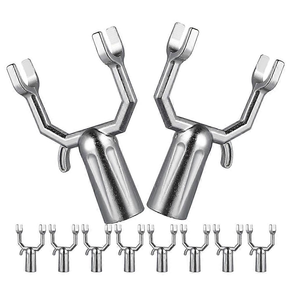 Branches Support Fruited Tree Branches Vineyards Supports Farmers Silver 10.00X6.00X1.90CM Preventing Snow Damage 16Pcs