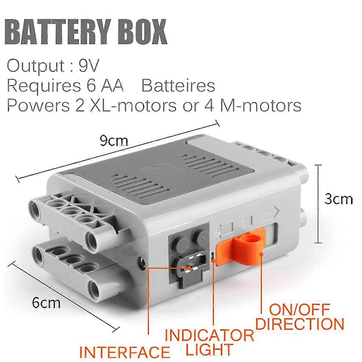 Power Function Set L Motor Servo Motor Battery Box style B