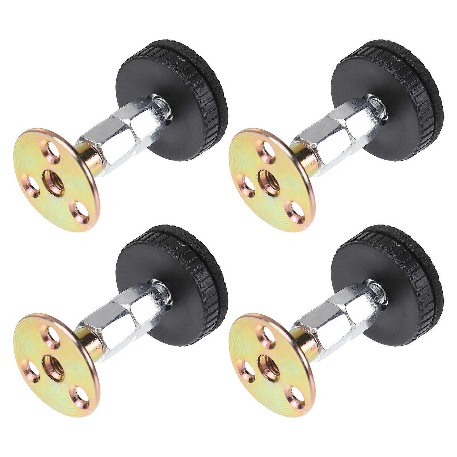 4pcs Self Adhesive Adjustable Bed Frame Anti Shake Tools Fixed Fasteners