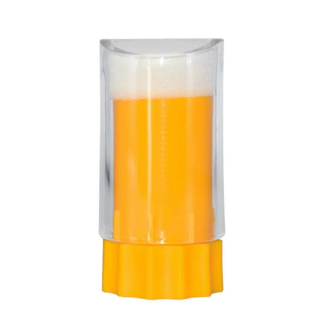 Queen Bee Catcher Plastic Cage Tool for Beekeeping with One-Handed Marker, Piston Operation, and Plush Grip