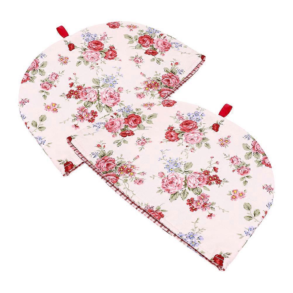 Decorative Tea Insulation Dustproof Cotton Cloth Tea Drinking 2Pcs