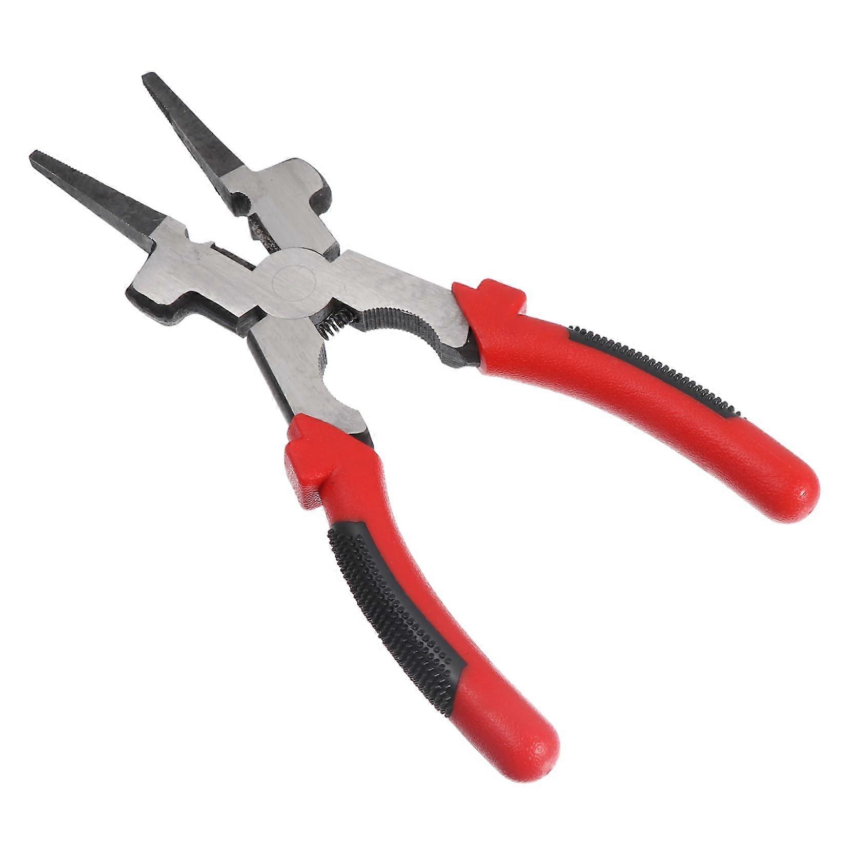 Multifunctional Stainless Steel Welding Pliers with Insulated Handles for Precise Removal and Installation
