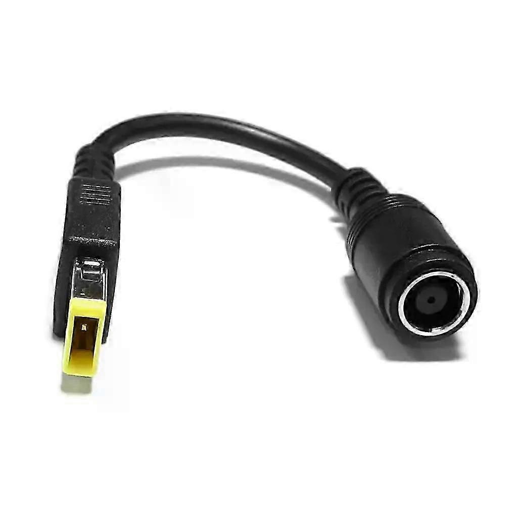 New 79mm Round Jack to Square End Adapter Pigtail Fit For  IBMs Lenovo Thinkpad Ultrabook