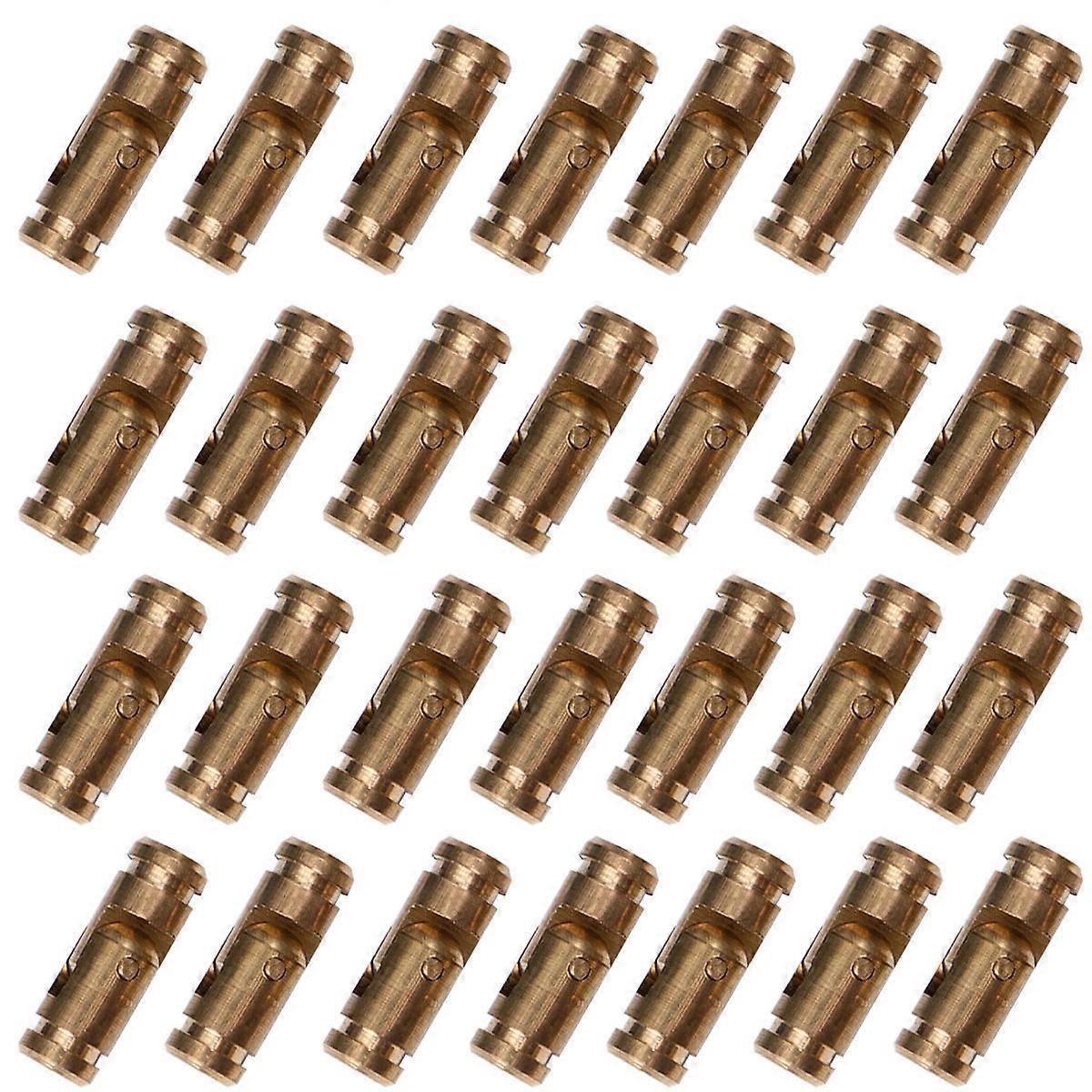 Golden SelfClosing Spring hinge for DIY Jewel Cases and Boxes Smooth Mute Operation with Screws 5x15mm
