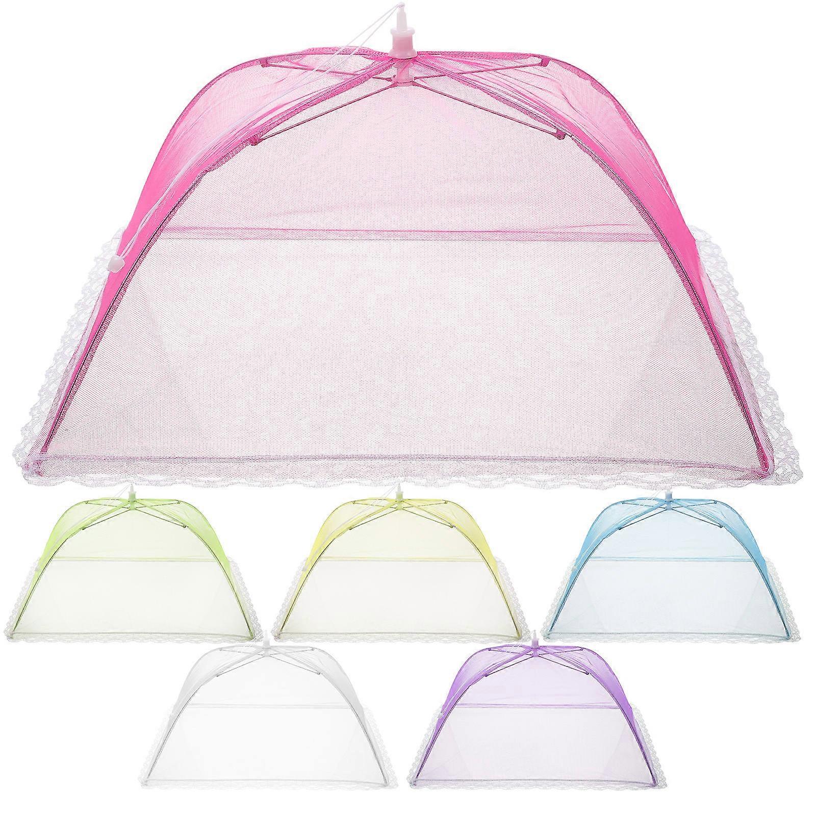Here's a polished and engaging product description for your **6pcs Mesh Food Covers**:
**6PCS Mesh Food Covers for Outdoor Use – Reusable Food
