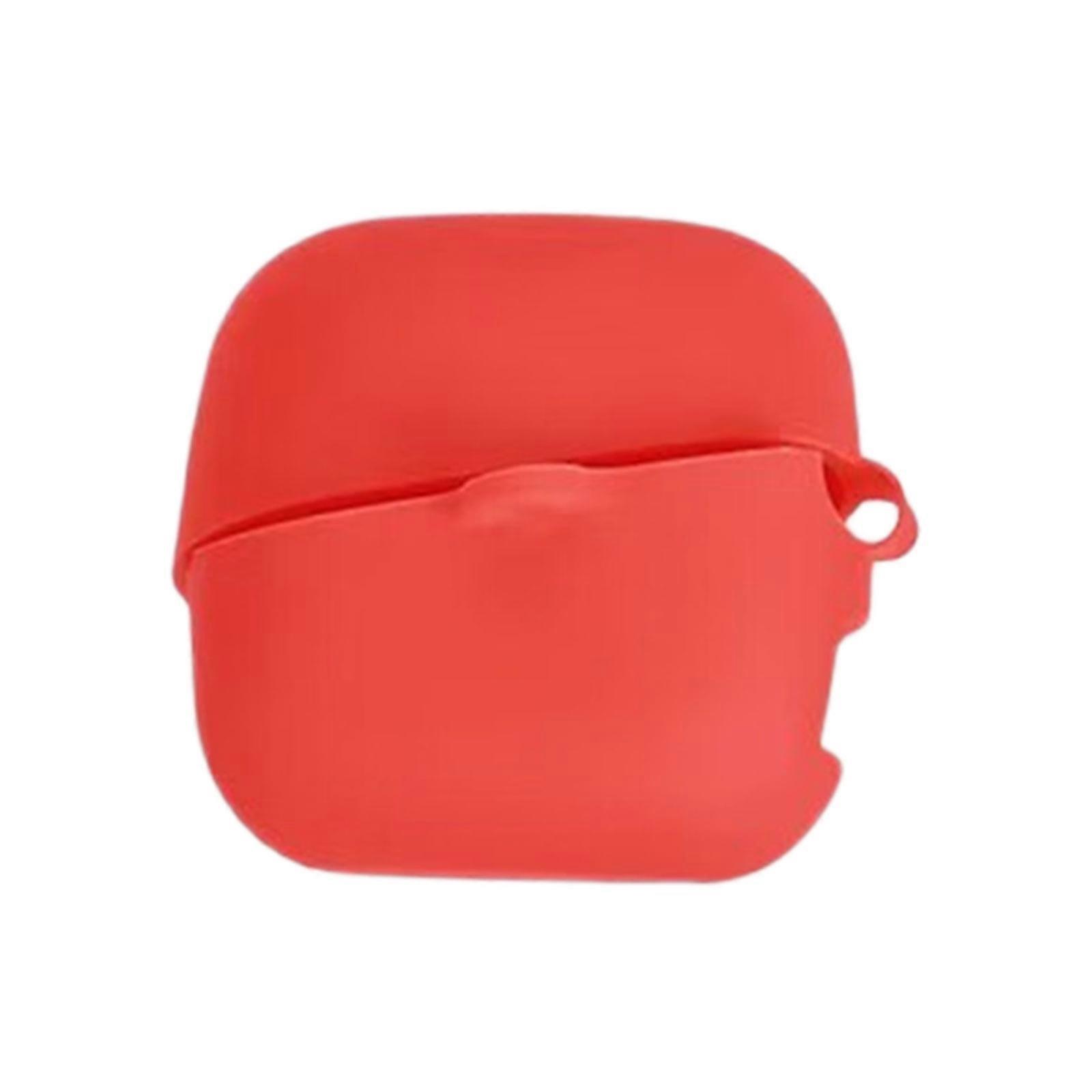 Flexible Soft Silicone Protector Case Housing For F10/F10D Headphone Shockproof Cover Scratch Resistant Sleeve Daily Use Red