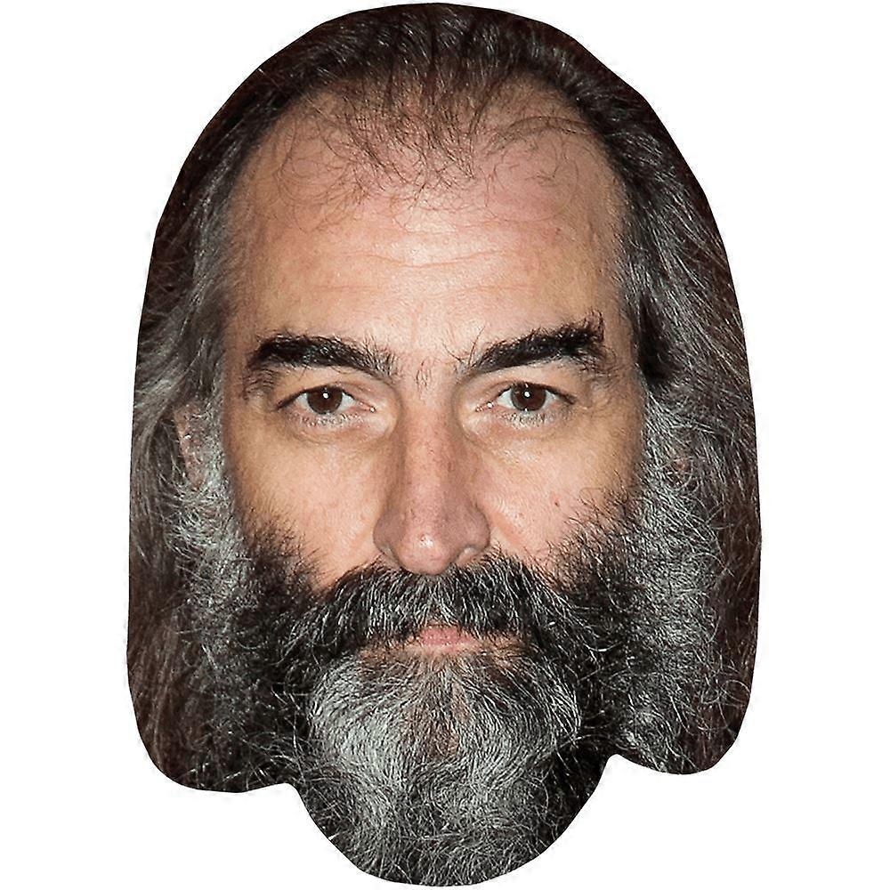 Warren Ellis (Beard) Big Head. Larger than life mask.