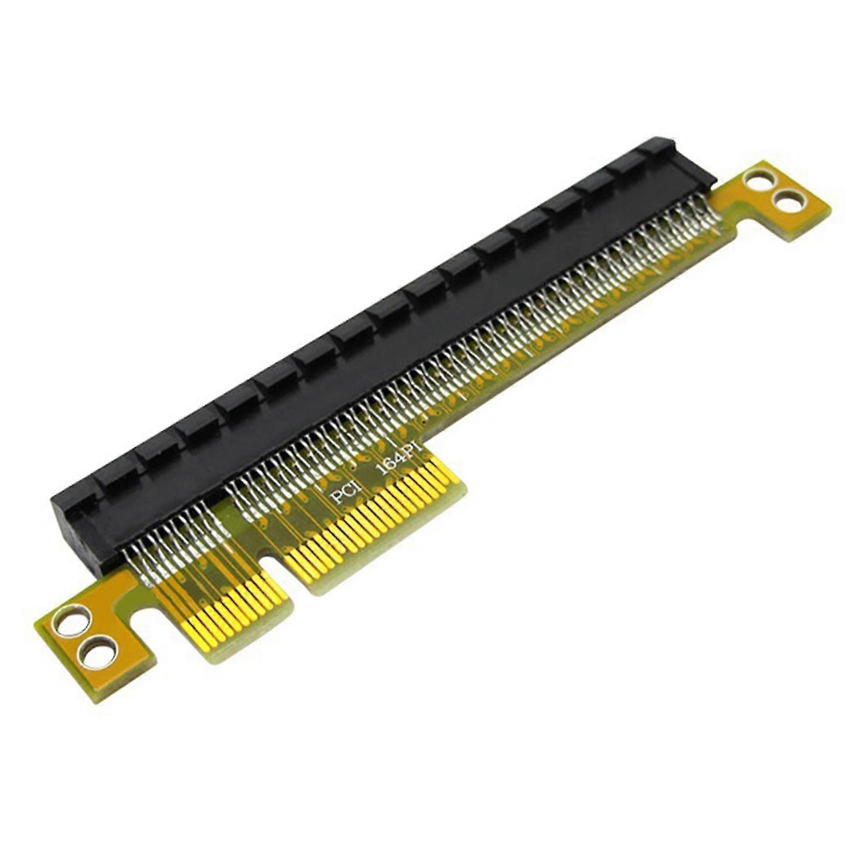 Pci-e 4x To 16x Riser Card Pci Express Converter Male To Female Extender Adapter Support Pcie 4x Card 8x Card 16x Card hwy