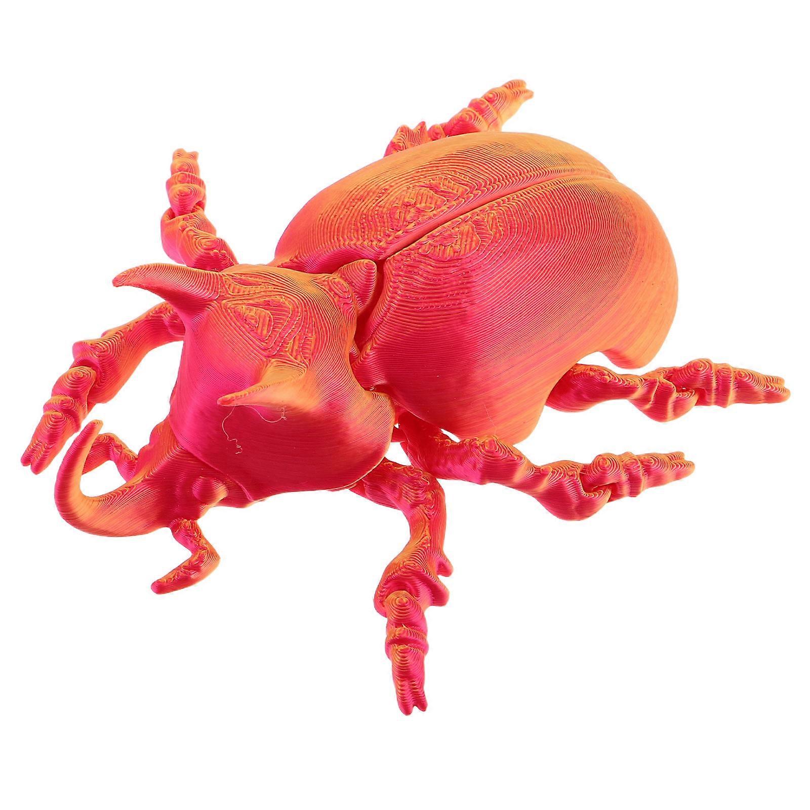 High-Precision Beetle Shape Toy Interactive For Holidays 11.00X6.50X3.60CM Movable Wings 1Pcs