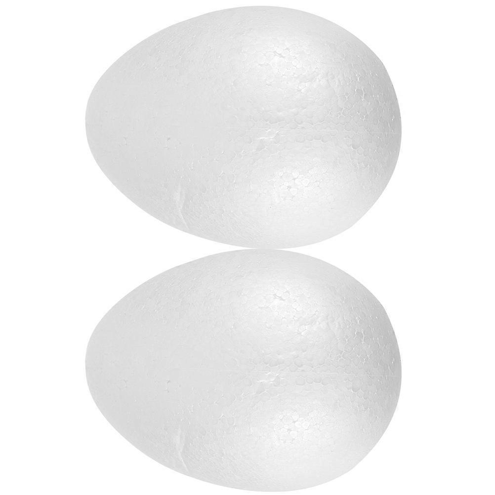 2pcs Easter Egg Decoration Easter Decor Fake Eggs Blank Diy Eggs