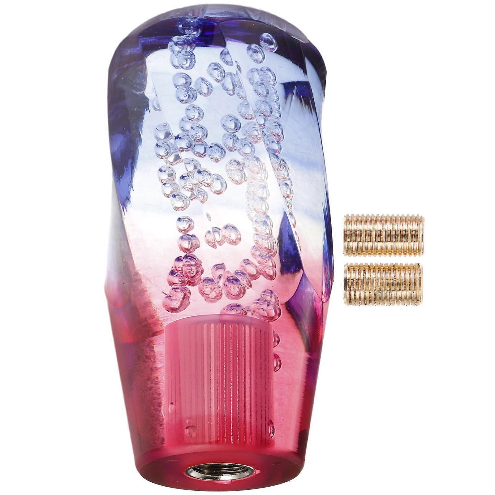 Acrylic Gear Shift Knob with CrystalClear Design for Car Use Assorted Color 10cm