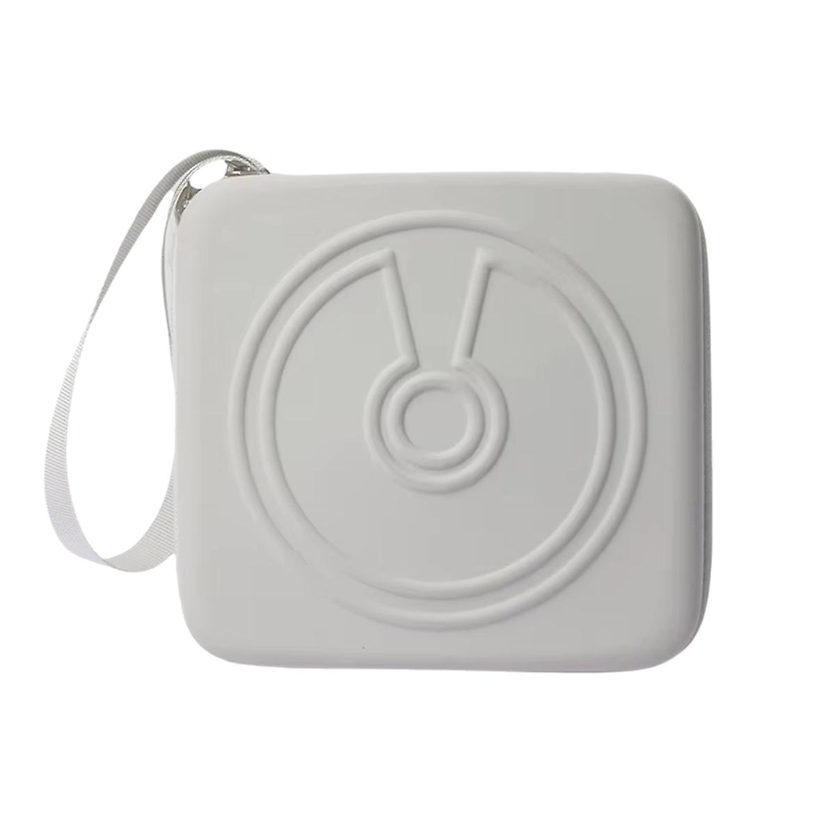 External Optical Drive + CD-ROM Storage Bag PU Multifunctional Storage Case Organizer Bag Grey