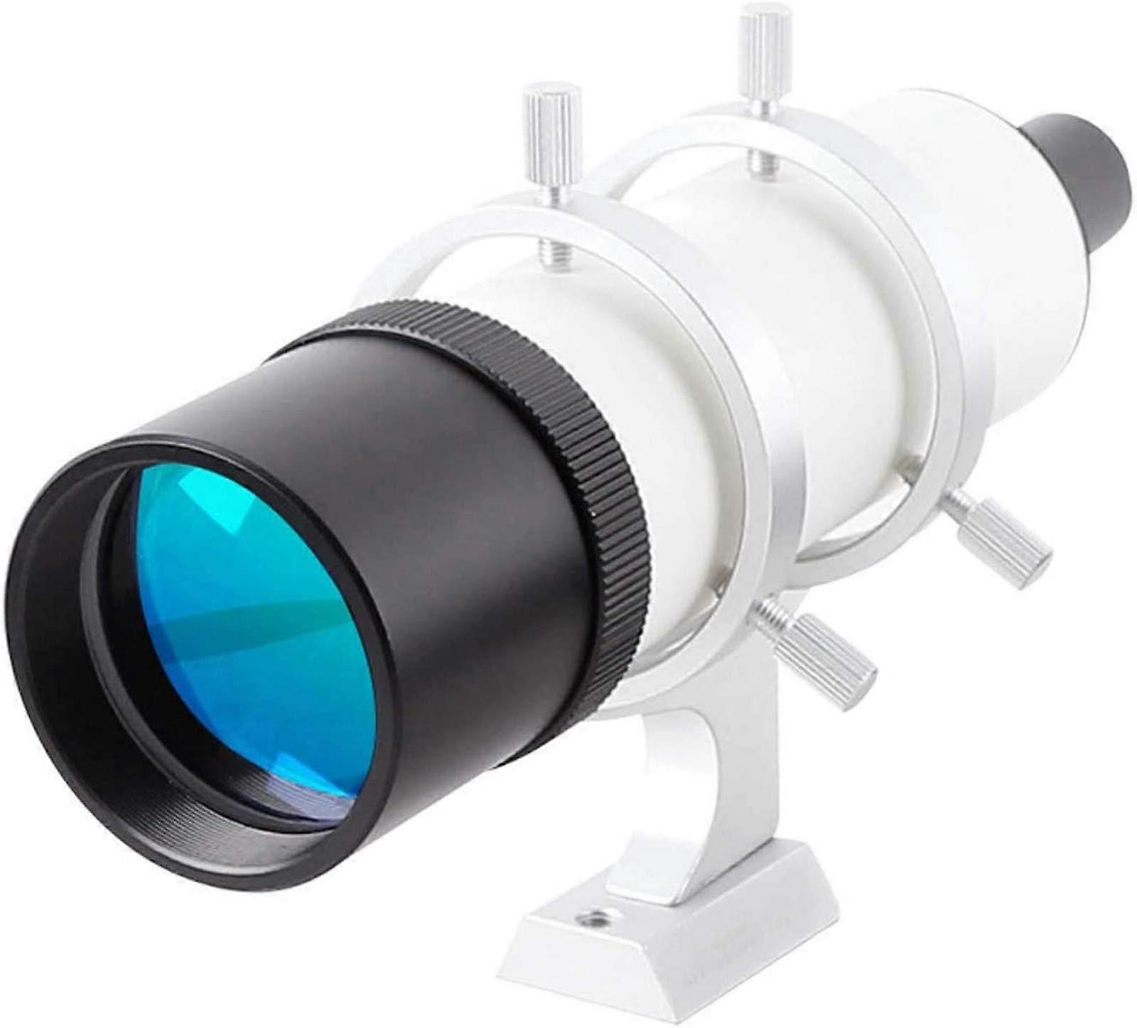 Binoculars for adults, accessories for telescopes, finder scope with mount, 9x50, Silver