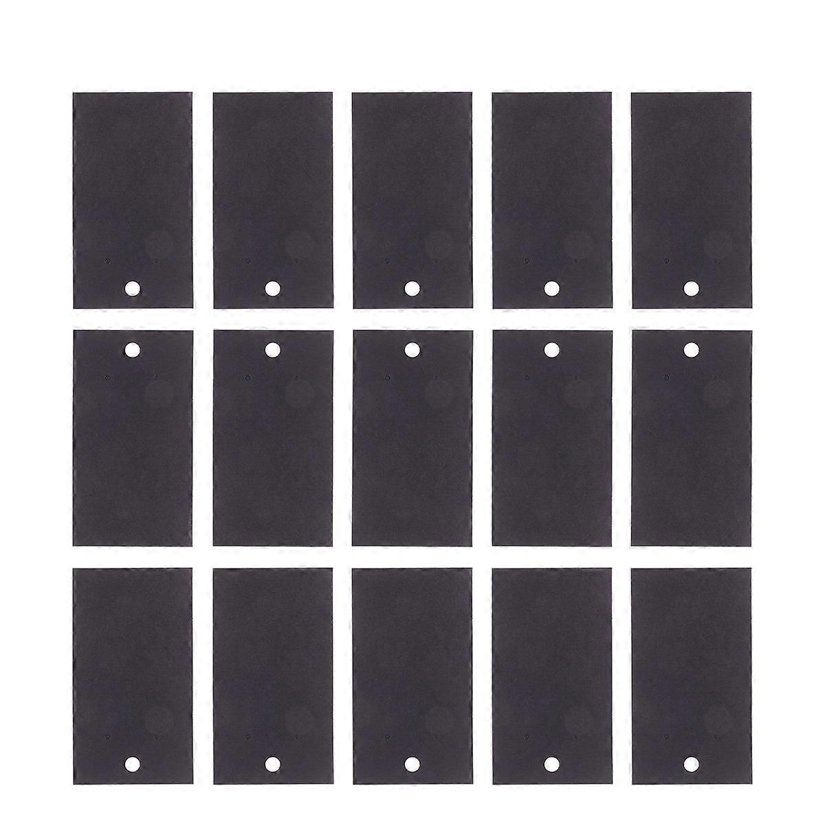 Earring Display Card 100Pcs Rectangular Simple Jewelry Display For Jewelry Makers 5x9cm Easy To Use