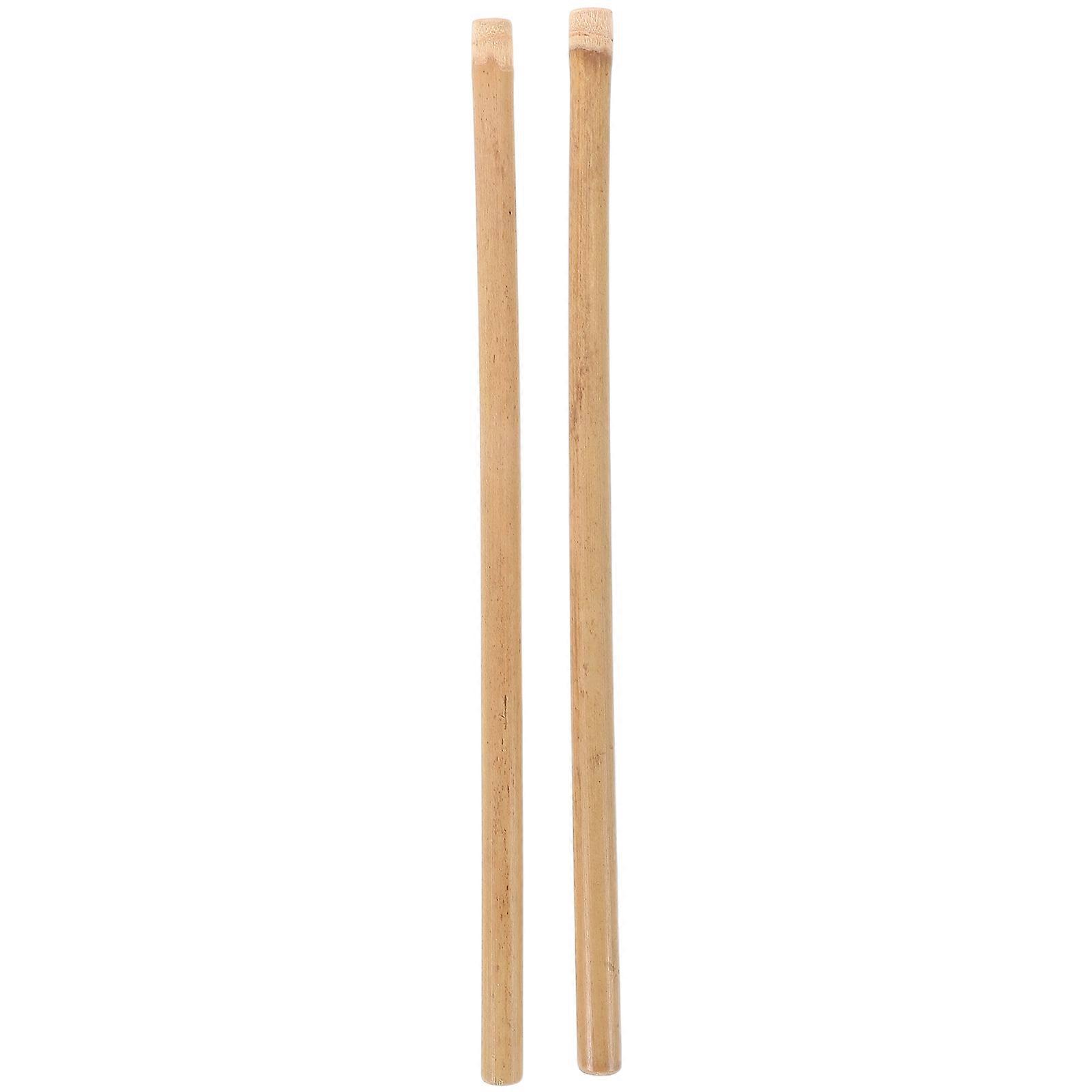 Antislip Grip Bamboo Drumsticks For Various Percussion Instruments For Beginners 1 Pair