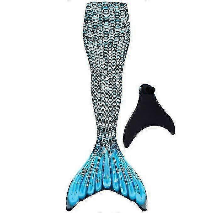 Palme de natation durable pour enfants en queue de sirène pour la natation, comprend une monopalme - Fun & Safe