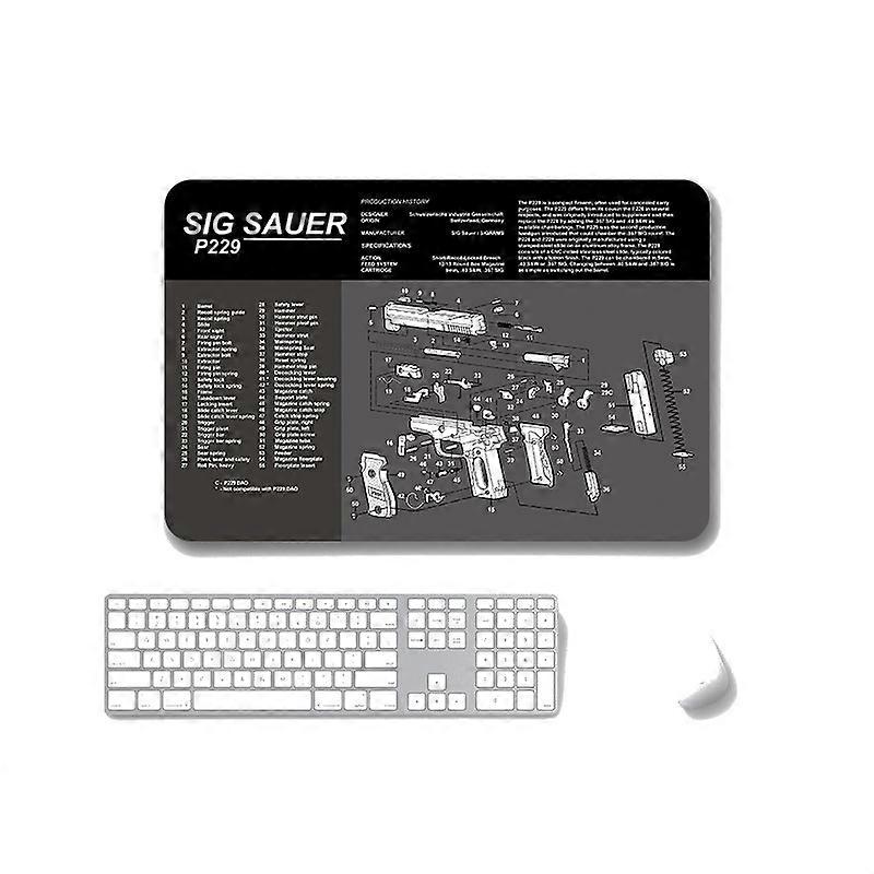 2 PCS Non-slip Mouse Pad 3mm