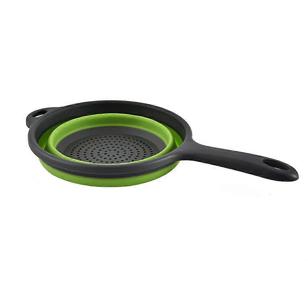 Round Multi Purpose Drain Basket For Home Use With Handle For Storing Fruits And Vegetables 1Set