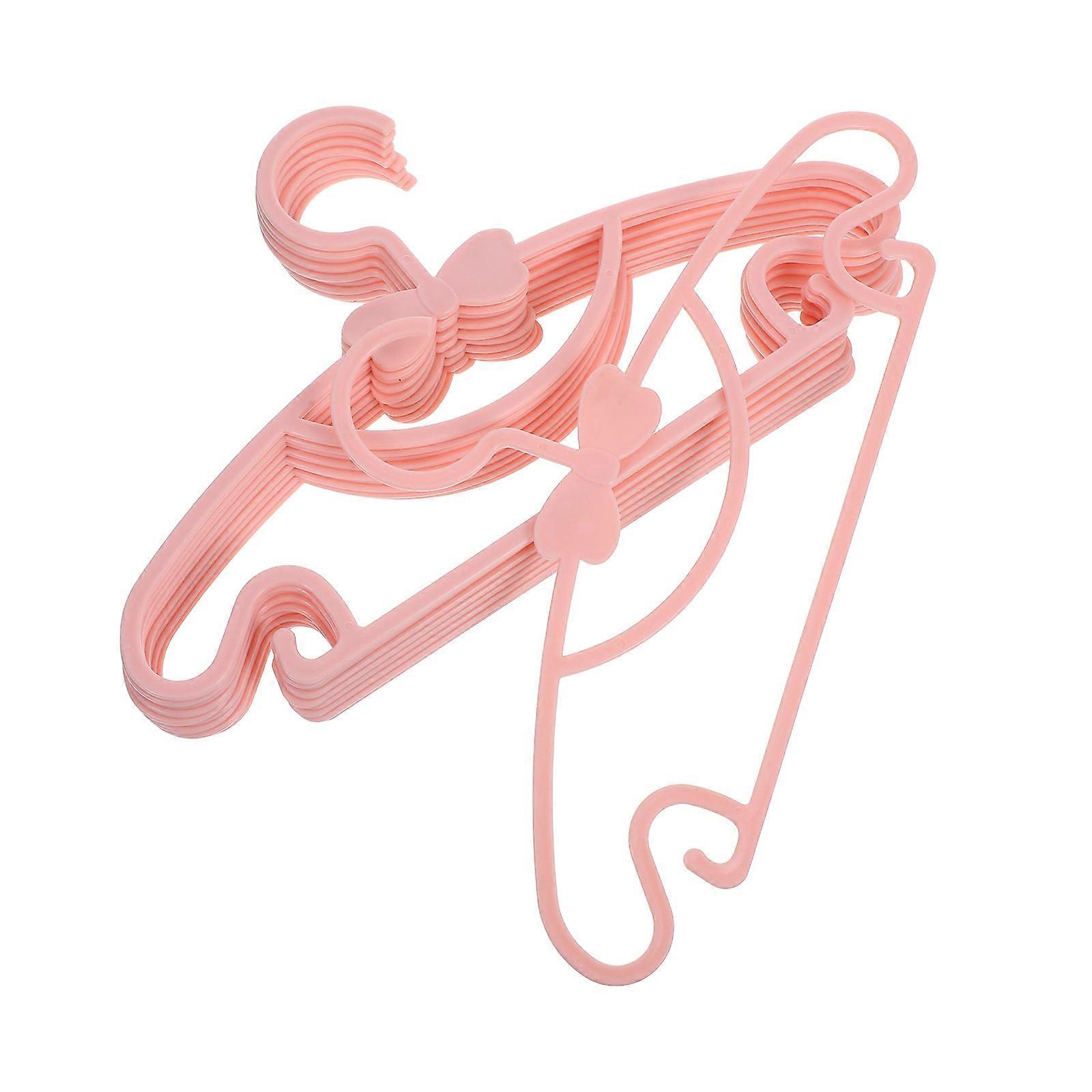 Rectangular Lightweight Hangers For Kids Clothing Organizing Nursery Closet Space Saving 10Pcs
