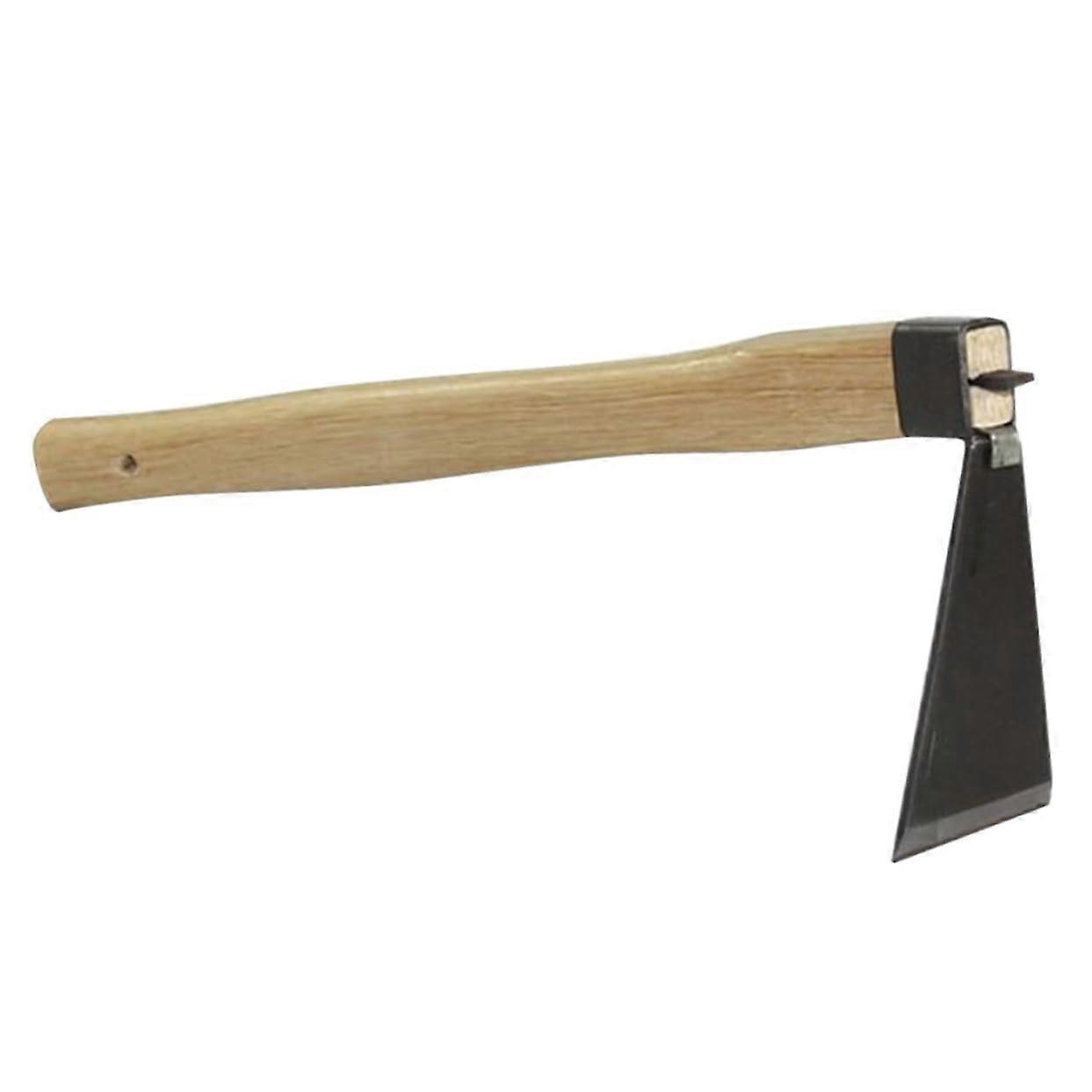Kleine Gartenhacke Wooden-Handled Small Garden Hoe For Weeding, Lightweight Outdoor Tool For Easy Soil Loosening