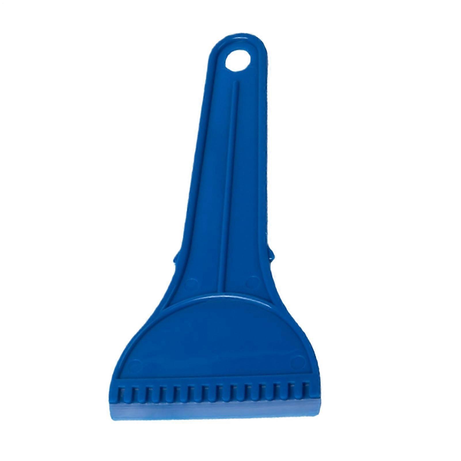 Windshield Ice Scraper, Snow Ice Remover, Portable Frost Removal Tool, Sturdy Lightweight Design, Blue, 1 Piece
