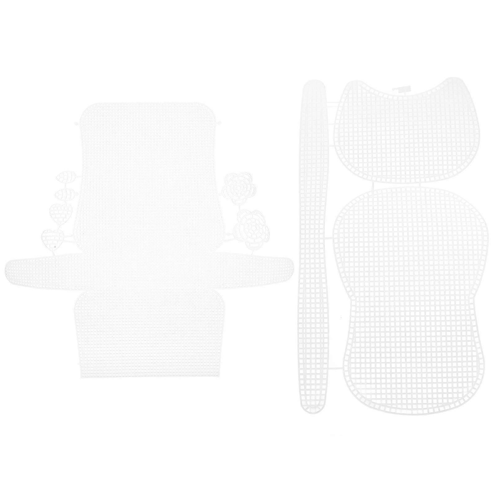 2 Sets  Cross Stitch Quilting Sheets Knitting Sheets Portable Sewing Sheets Needle Quilting Sheets