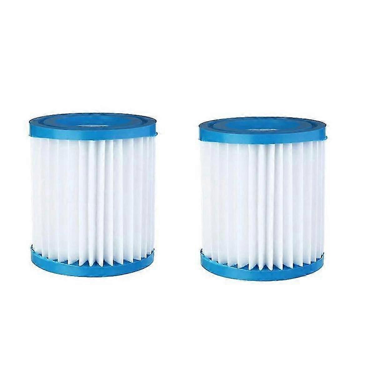 2Pcs Pool Filter Cartridges Type H Replacement Swimming Pool Filter compatible with  Pool Filter Pump Cleaner