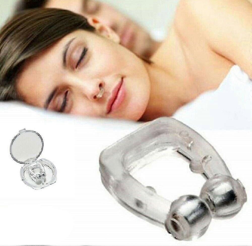 4-Pack Silicone Magnetic Anti-Snore Nose Clips