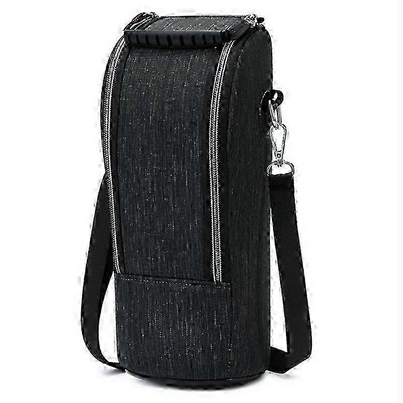 DULUDA Nylon Lens Pouch for DSL Camera Telephoto Lens Storage with Adjustable Shoulder Strap