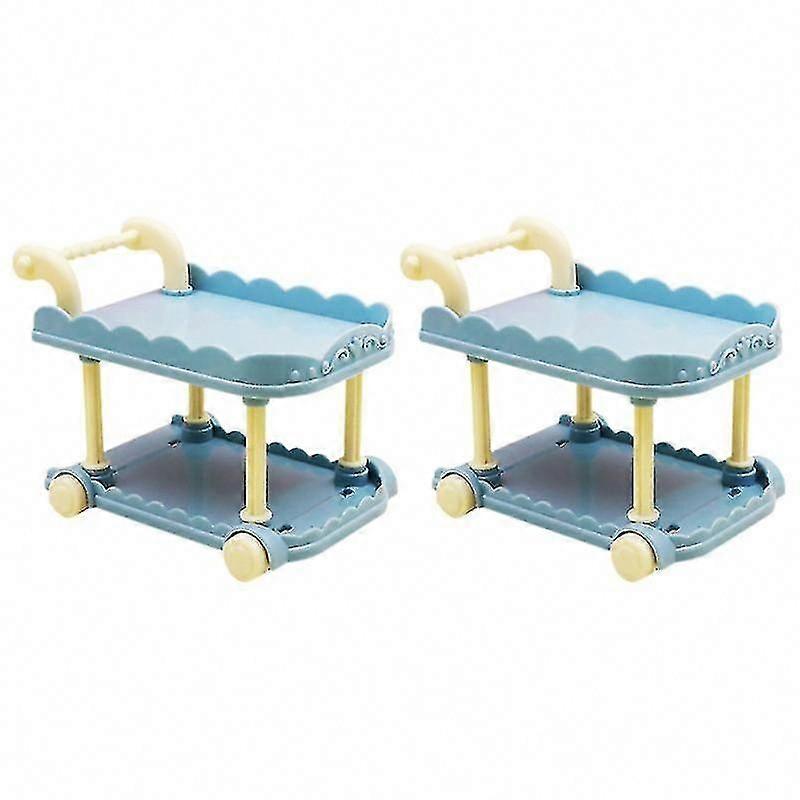 2pcs Mini Dining Car for Kids Play Set
