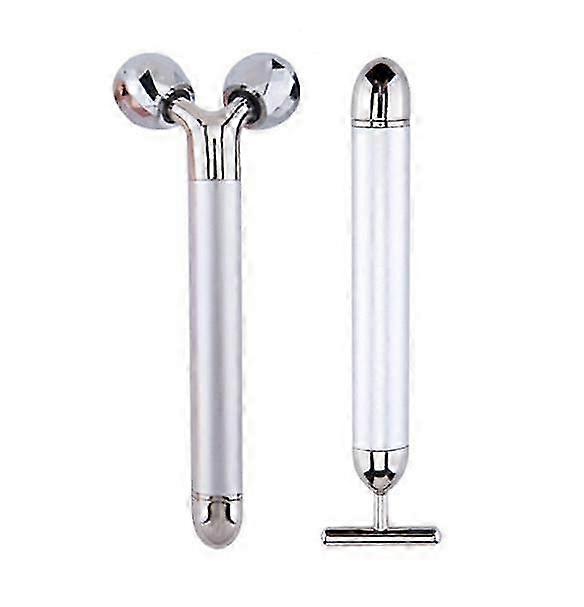 Face Massager Roller Facial Golden Pulse Electric 3D Roller