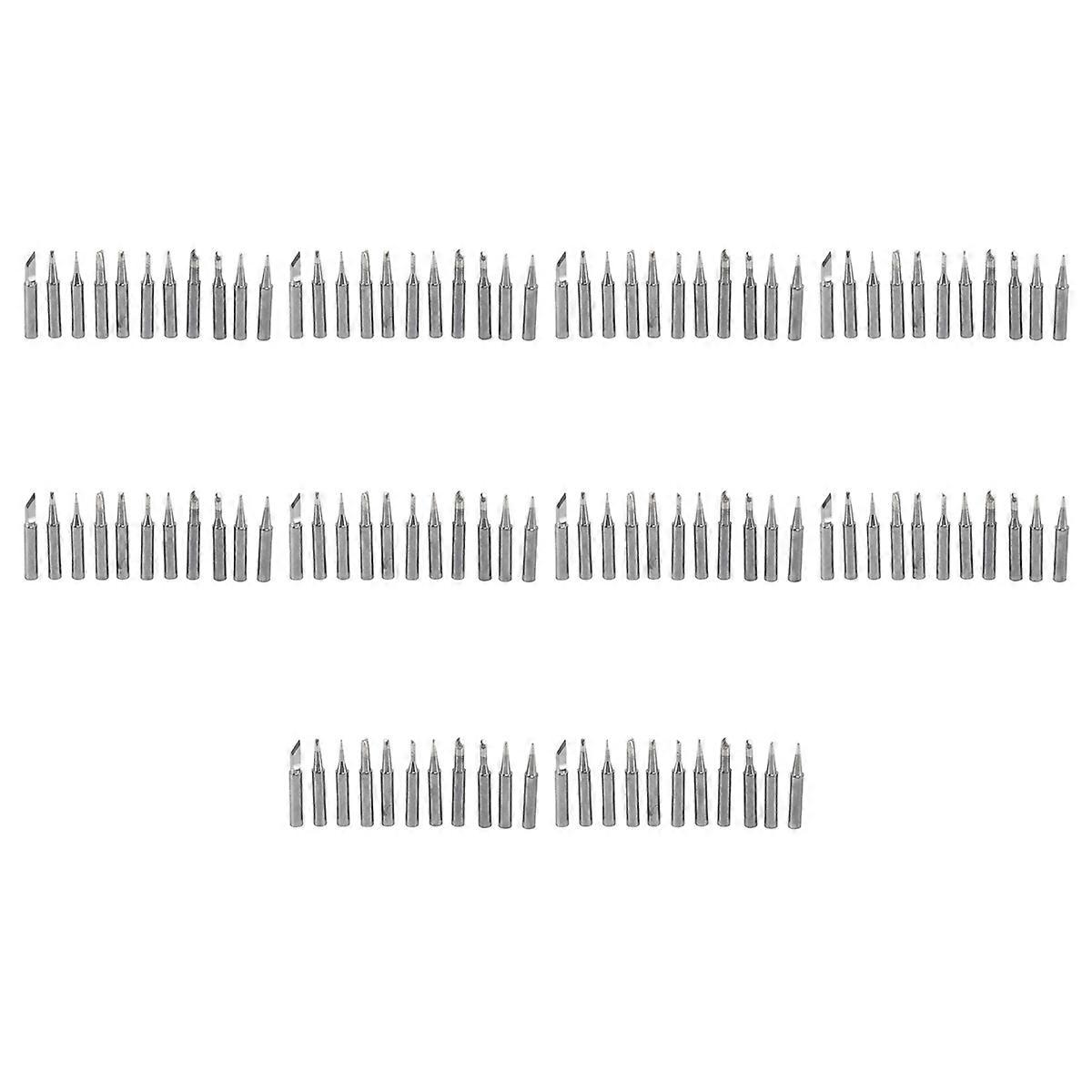 110 Pieces Soldering Iron Tips Kit 900M-T for Soldering Station Tool 900M 936 937 907