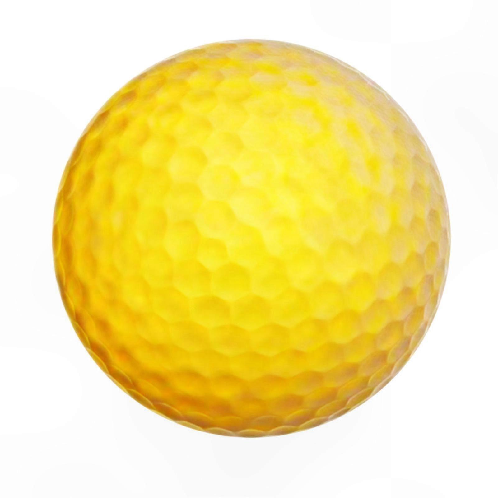 Two-Layer Golf Ball with Multicolor Design, Durable and Lightweight Golf Accessories for Enthusiasts