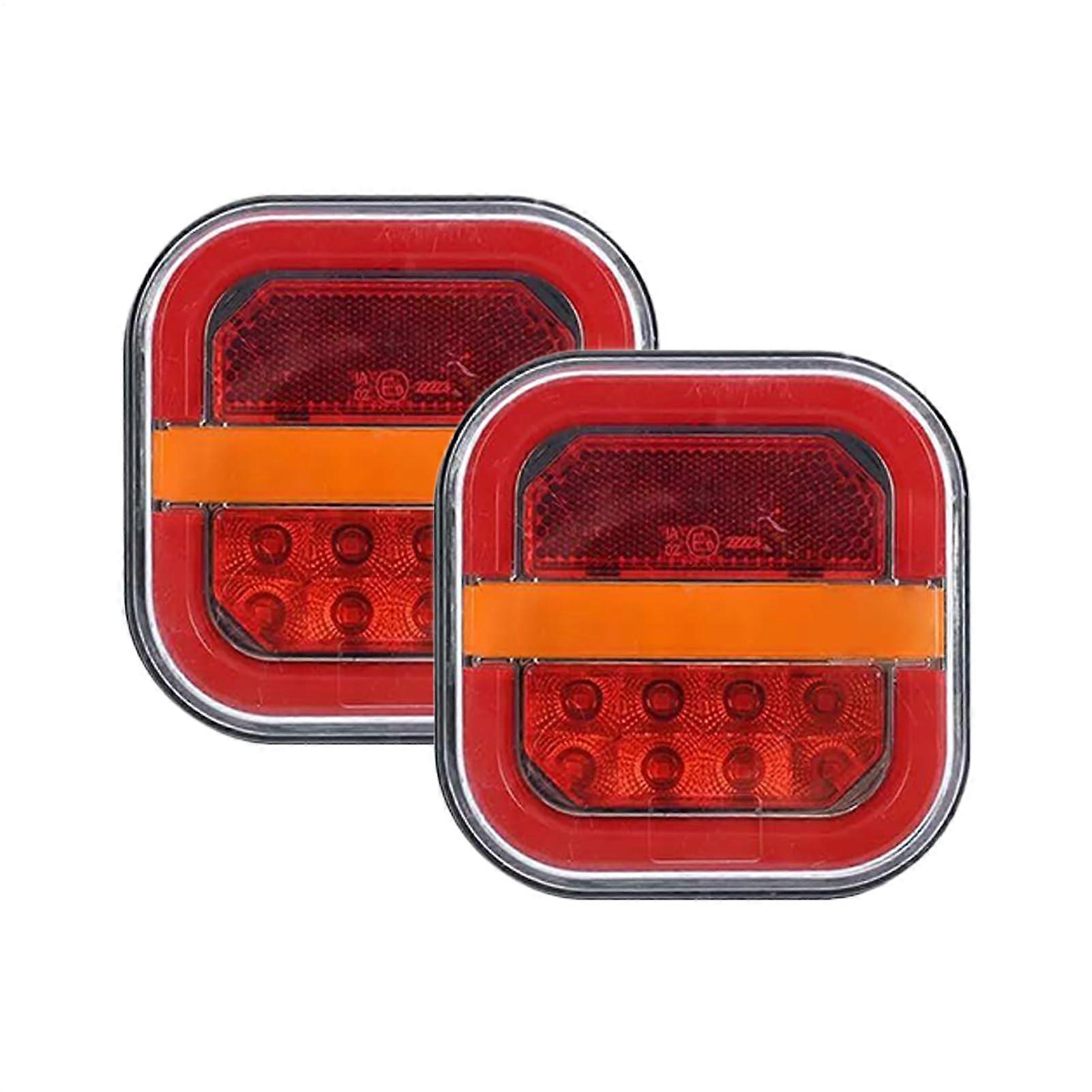 Tail Lights for Trailer | Rechargeable High-Intensity Brake Tail Light for Trucks and Trailers | Marine, RV, Towing