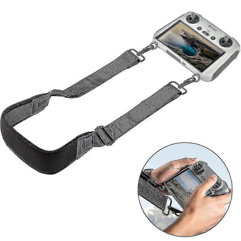 Remote control lanyard neck strap, suitable for DJI Mini 3 Pro, double-layer fabric, durable and easy to disassemble