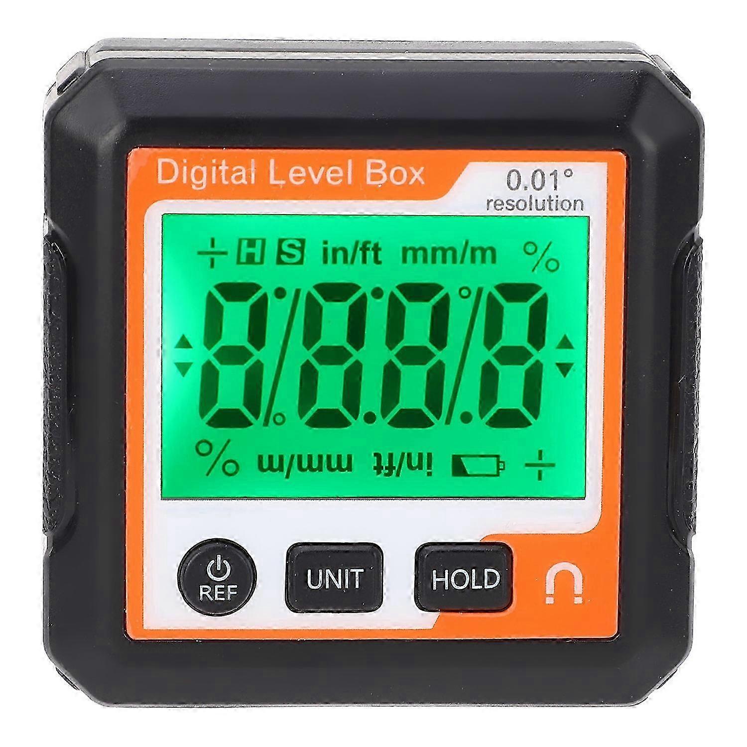 Digital Level Box with Magnet Electronic Angle Gauge Inclinometer Protractor for Wood Processing Aut