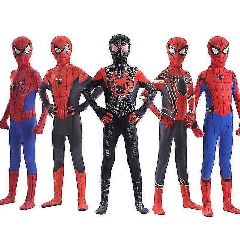 New Spider-Man Halloween Cosplay Costume Jumpsuit with Bodysuit for Fancy Parties