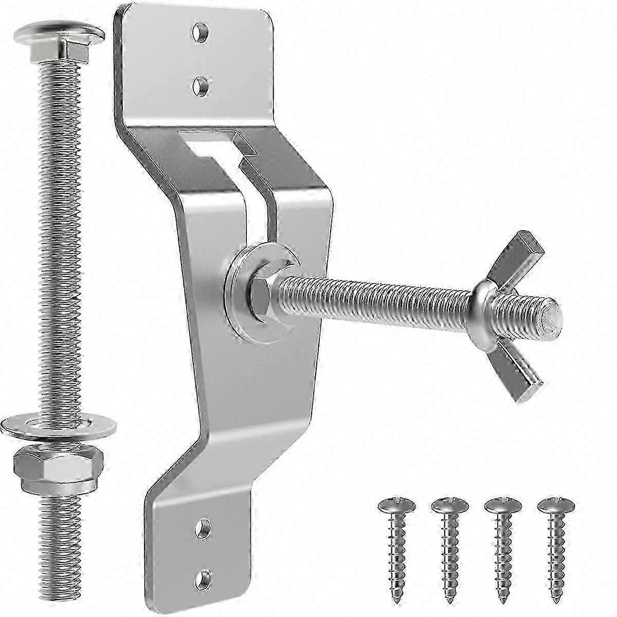 Trailer Mount for Wall-Mounted Spare Tire Carrier with Accessory Bracket